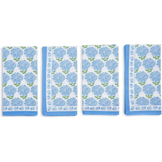 Hydrangea Napkins Set of 4-Home/Giftware-Kevin's Fine Outdoor Gear & Apparel