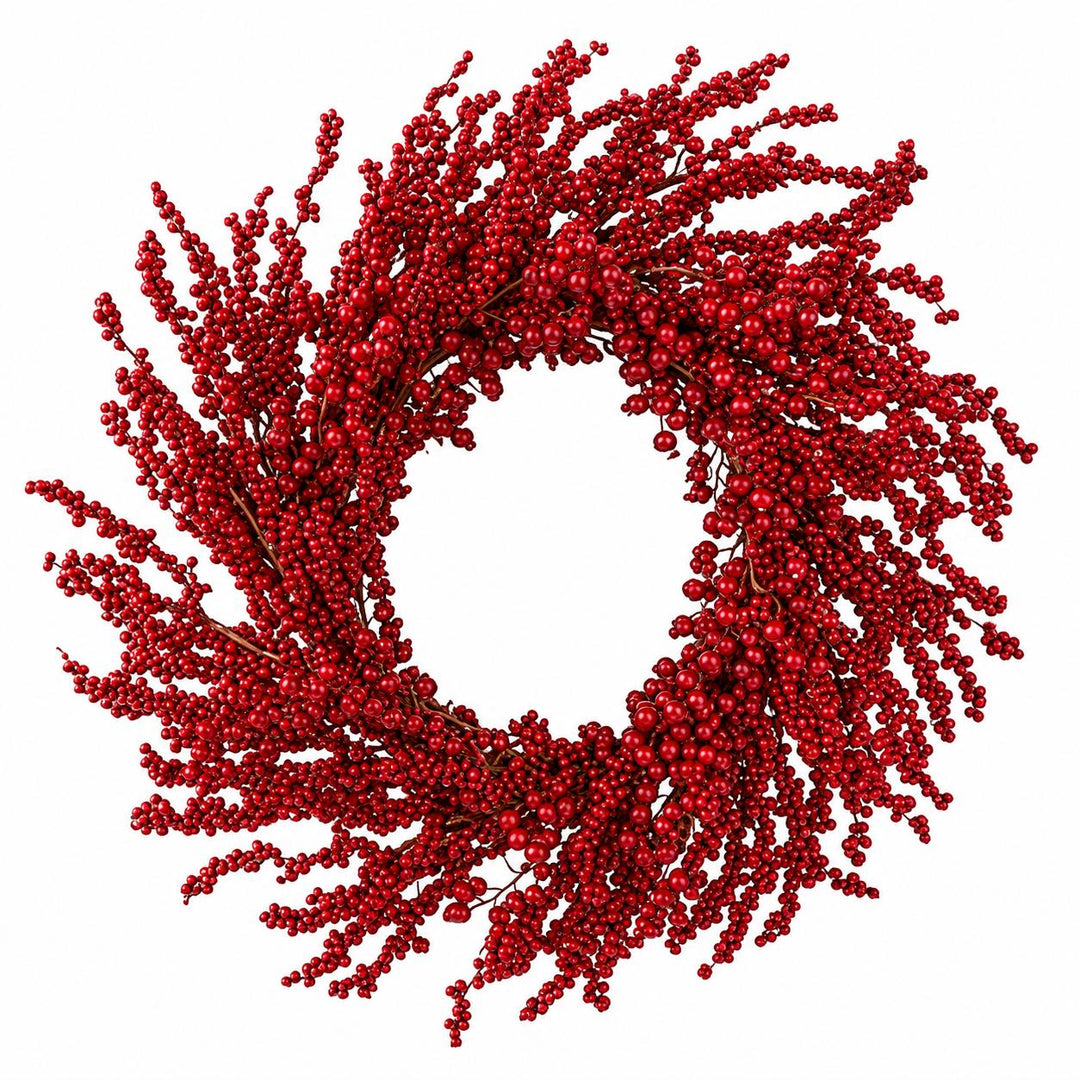 30" Red Berry Wreath-Home/Giftware-Kevin's Fine Outdoor Gear & Apparel