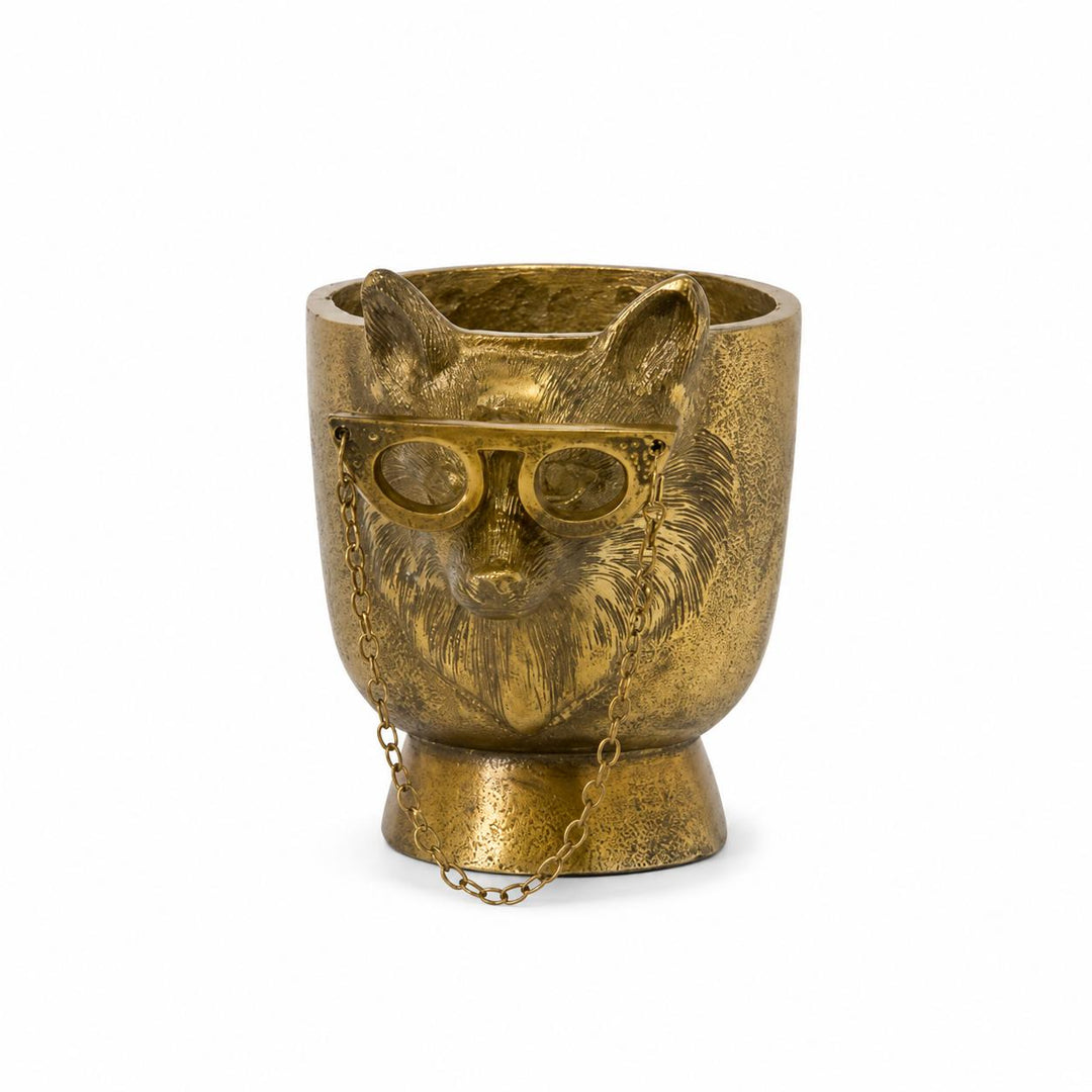 E+E Antique Gold Pot-Home/Giftware-Eloise-Kevin's Fine Outdoor Gear & Apparel
