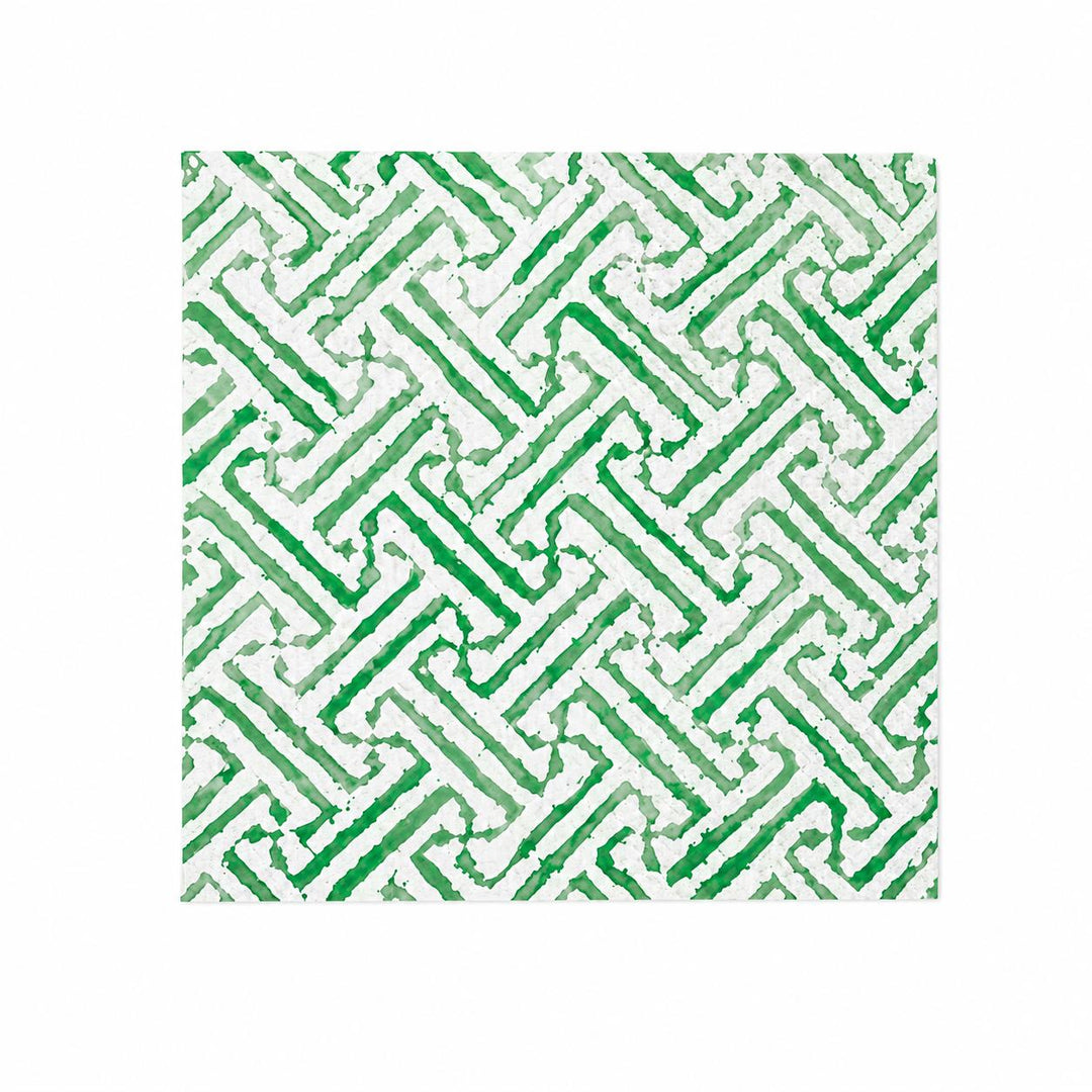 Vietri Papersoft Cocktail Napkins (Pack of 20)-Home/Giftware-Greek Key Green-Kevin's Fine Outdoor Gear & Apparel