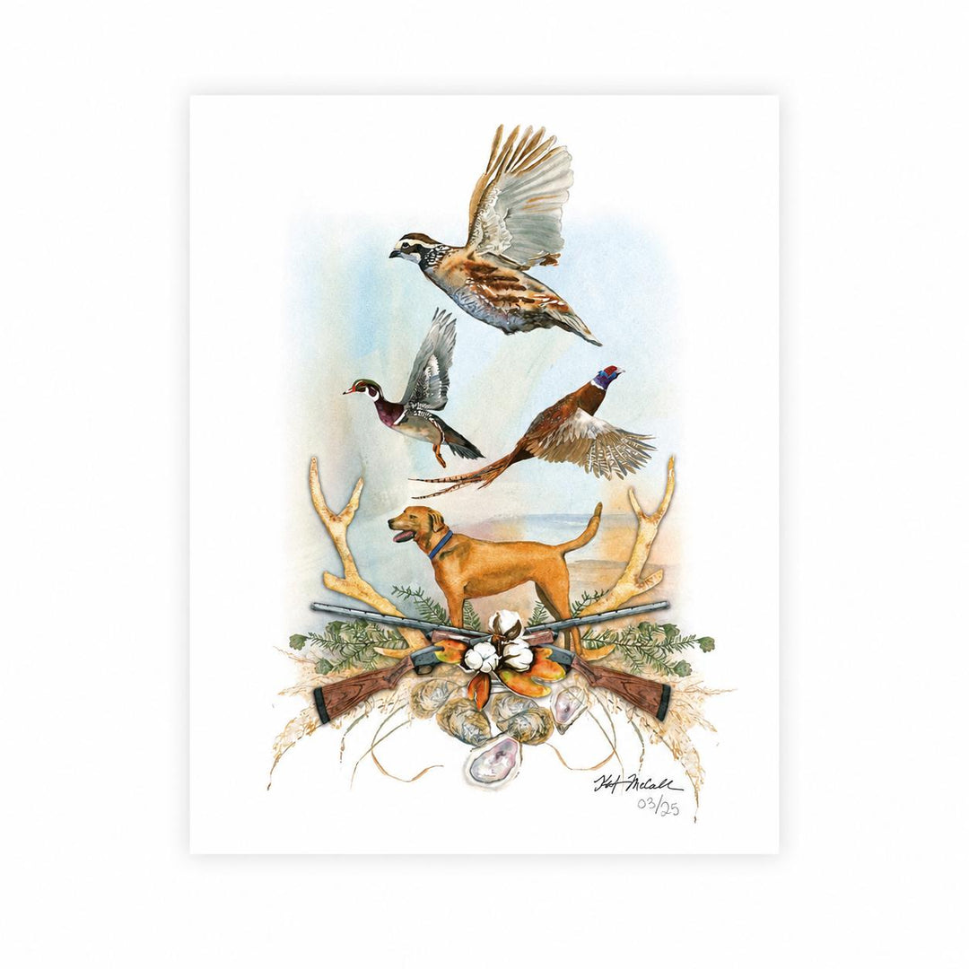Kat McCall 8" x 10" Game Fair 2025 Limited Edition Print-Home/Giftware-Kevin's Fine Outdoor Gear & Apparel