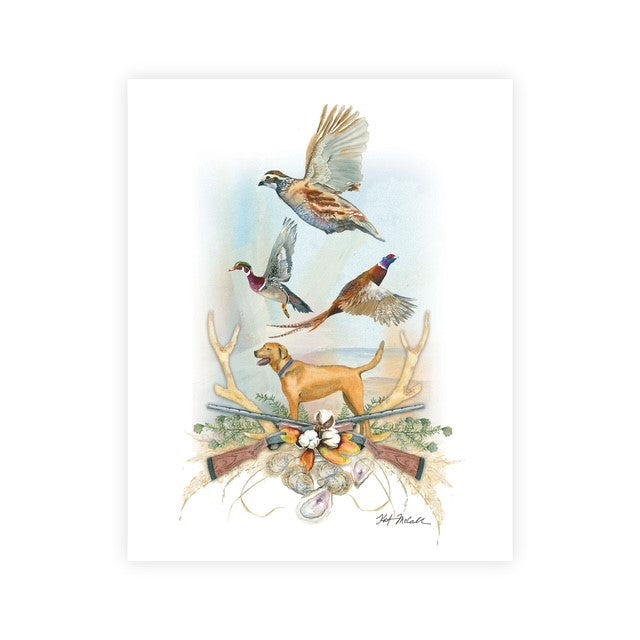 Kat McCall 8" x 10" Game Fair 2025 Limited Edition Print-Home/Giftware-Kevin's Fine Outdoor Gear & Apparel