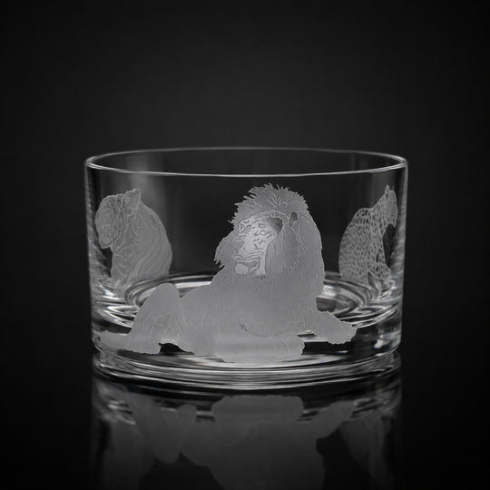 Kevin's Crystal Small Bowl-Home/Giftware-African Cats-Kevin's Fine Outdoor Gear & Apparel