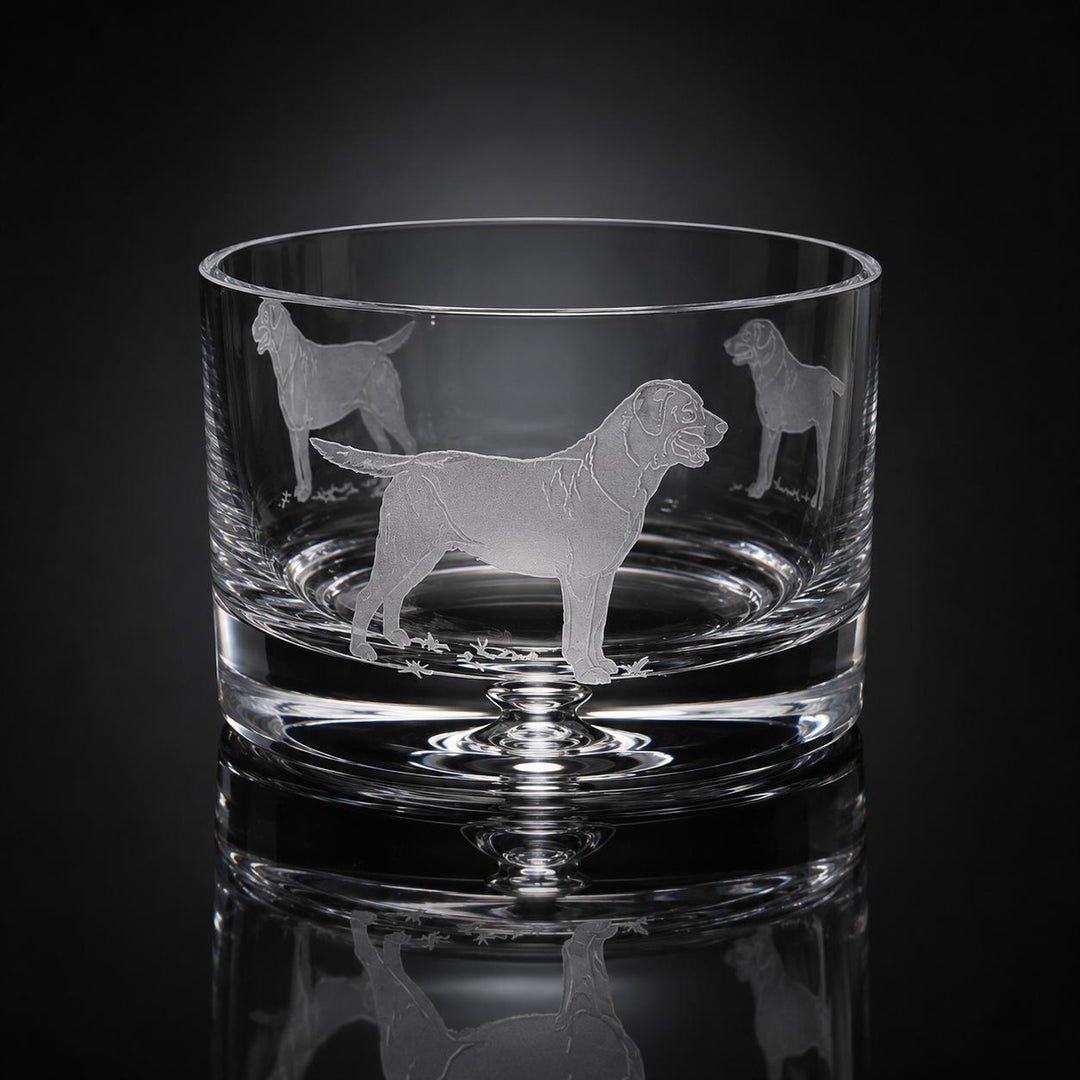 Kevin's Crystal Small Bowl-Home/Giftware-Black Lab-Kevin's Fine Outdoor Gear & Apparel