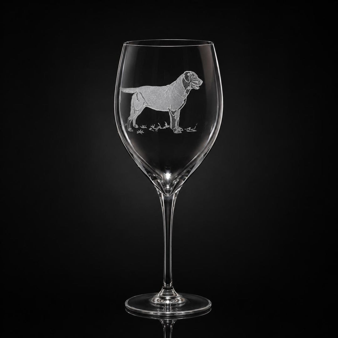 Kevin's Crystal 11 oz White Wine Glass-Home/Giftware-Black Lab-Kevin's Fine Outdoor Gear & Apparel