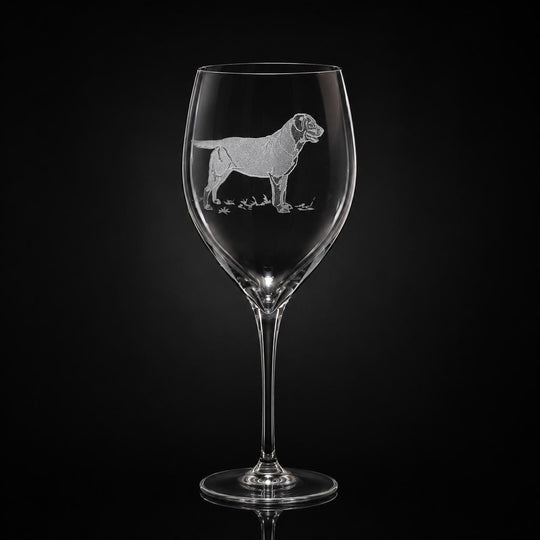 Kevin's Crystal 11 oz White Wine Glass-Home/Giftware-Black Lab-Kevin's Fine Outdoor Gear & Apparel