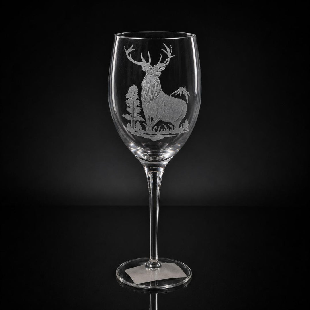 Kevin's Crystal 11 oz White Wine Glass-Home/Giftware-Elk-Kevin's Fine Outdoor Gear & Apparel