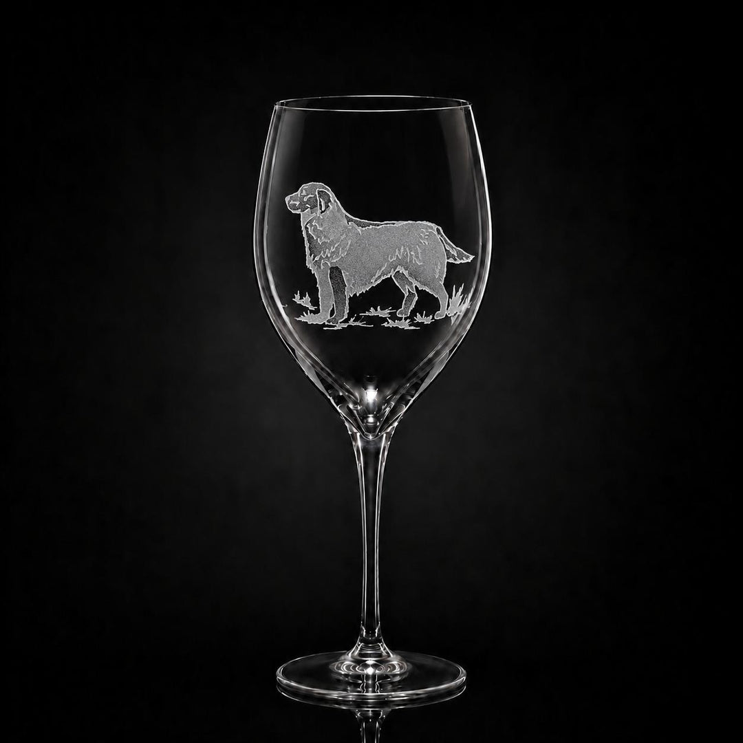 Kevin's Crystal 11 oz White Wine Glass-Home/Giftware-Golden Retriever-Kevin's Fine Outdoor Gear & Apparel