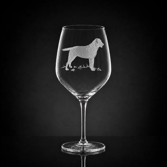 Kevin's Crystal 23 oz Red Wine Glass-Home/Giftware-Black Lab-Kevin's Fine Outdoor Gear & Apparel