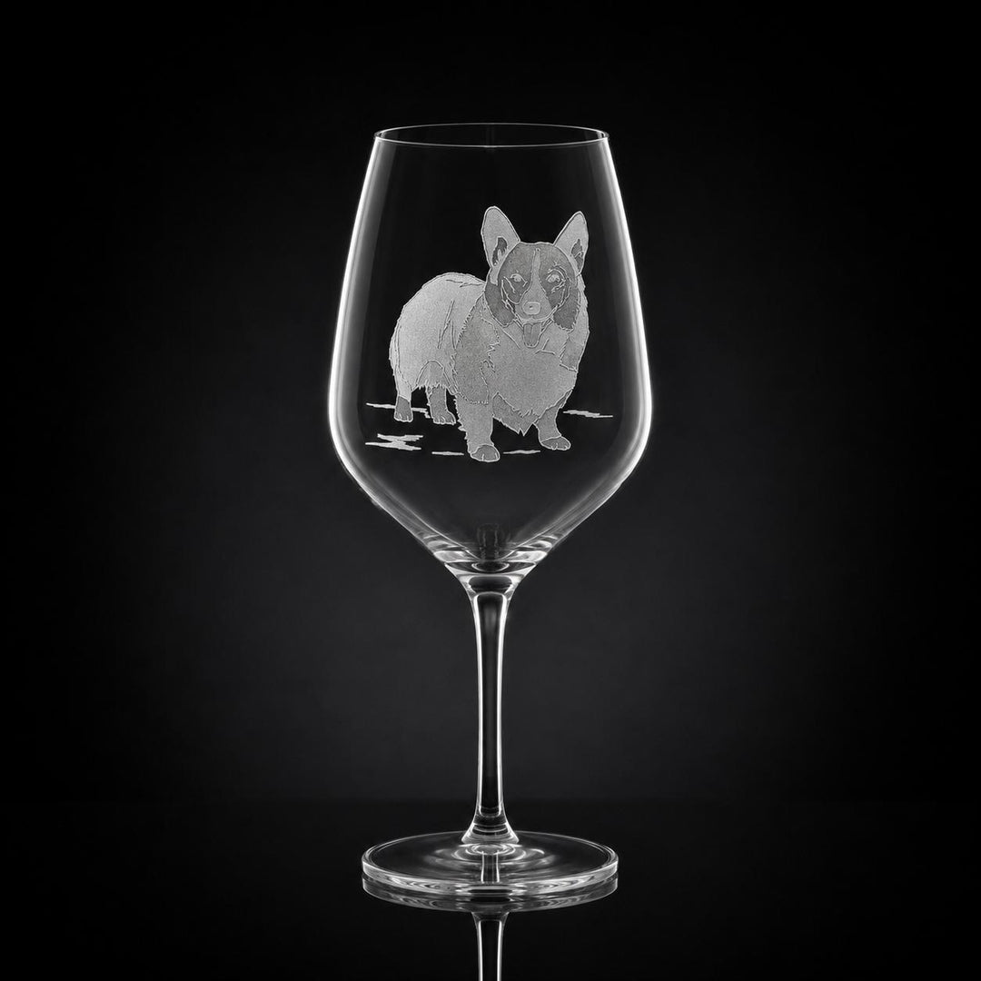 Kevin's Crystal 23 oz Red Wine Glass-Home/Giftware-Corgi-Kevin's Fine Outdoor Gear & Apparel