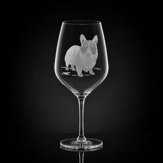 Kevin's Crystal 23 oz Red Wine Glass-Home/Giftware-Corgi-Kevin's Fine Outdoor Gear & Apparel