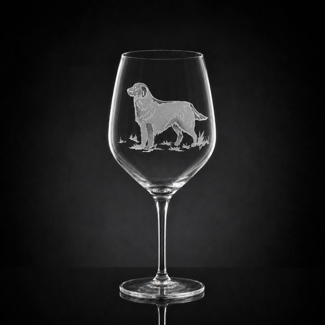 Kevin's Crystal 23 oz Red Wine Glass-Home/Giftware-Golden Retriever-Kevin's Fine Outdoor Gear & Apparel