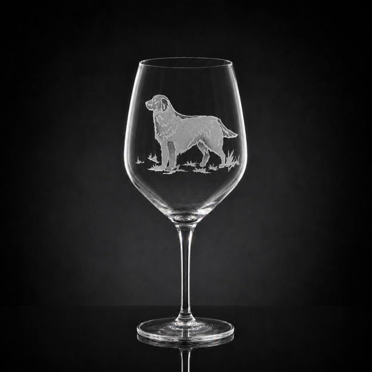 Kevin's Crystal 23 oz Red Wine Glass-Home/Giftware-Golden Retriever-Kevin's Fine Outdoor Gear & Apparel