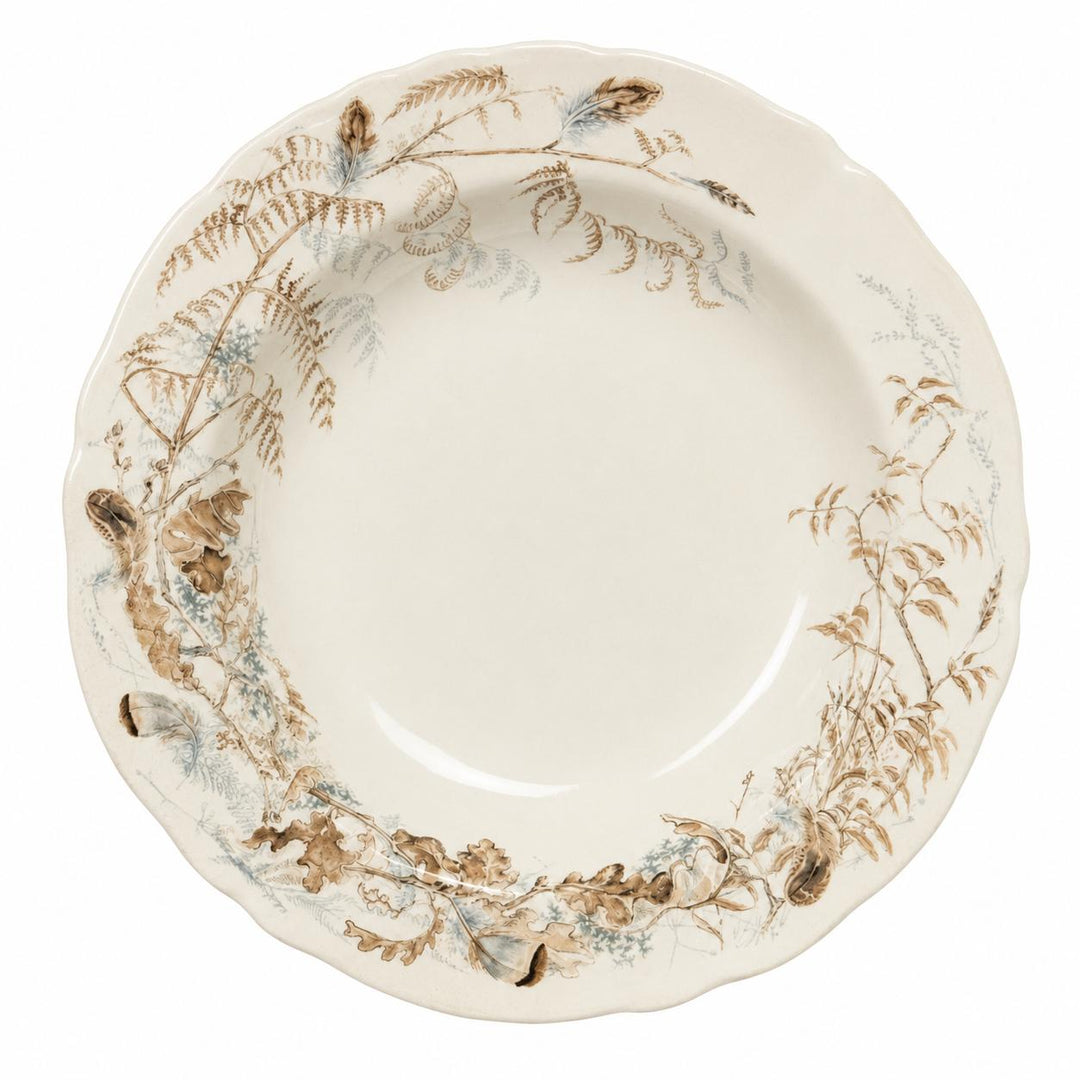 Sologne Game China Rimmed Soup Bowl-Home/Giftware-Kevin's Fine Outdoor Gear & Apparel