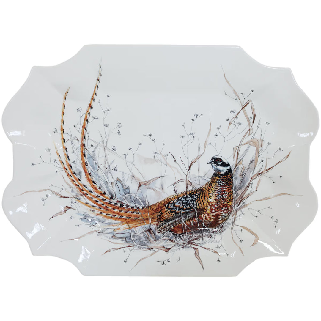 Sologne Pheasant Serving Platter-Home/Giftware-Kevin's Fine Outdoor Gear & Apparel