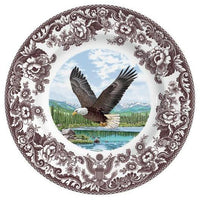 Assiette plate Spode Woodland 10,5 pouces
