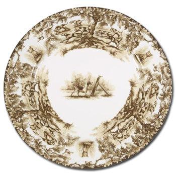 On Point 10.5" Rimmed Dinner Plate-Home/Giftware-Kevin's Fine Outdoor Gear & Apparel