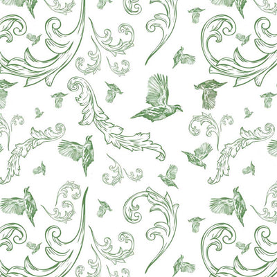 Kevin's Quail Toile Tablecloths-GREEN-Kevin's Fine Outdoor Gear & Apparel