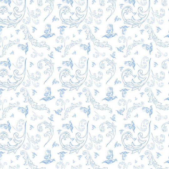Kevin's Quail Toile Napkins-BLUE-Kevin's Fine Outdoor Gear & Apparel