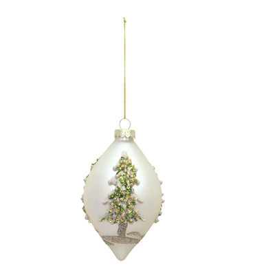 Glass Christmas Tree Ornament-Home/Giftware-Teardrop-Kevin's Fine Outdoor Gear & Apparel