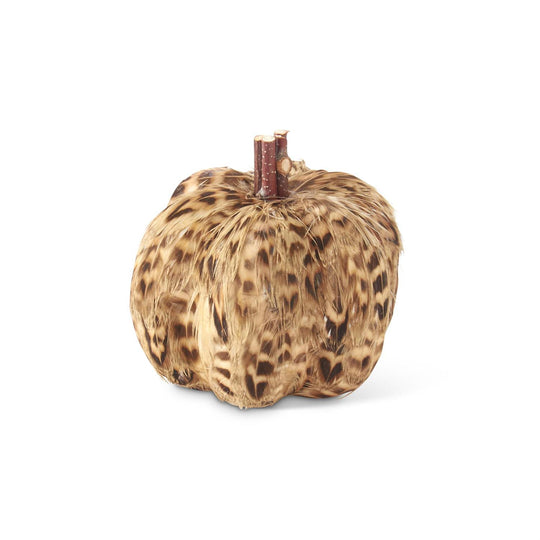 3.25 Feather Pumpkins-Home/Giftware-Kevin's Fine Outdoor Gear & Apparel