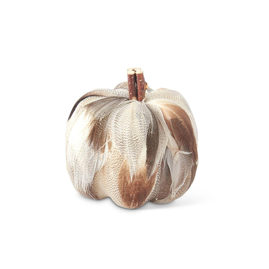 3.25 Feather Pumpkins-Home/Giftware-Kevin's Fine Outdoor Gear & Apparel