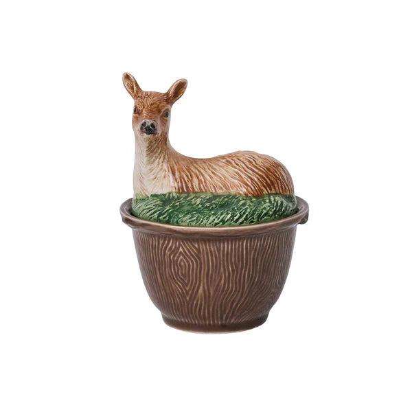 Juliska Forest Walk Bowl with Lid-Lifestyle-Deer-Kevin's Fine Outdoor Gear & Apparel