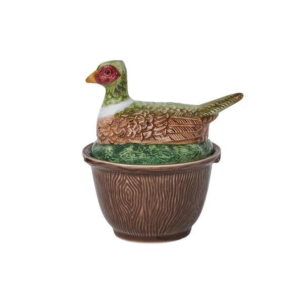 Juliska Forest Walk Bowl with Lid-Lifestyle-Pheasant-Kevin's Fine Outdoor Gear & Apparel