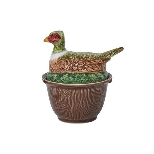 Juliska Forest Walk Bowl with Lid-Lifestyle-Pheasant-Kevin's Fine Outdoor Gear & Apparel