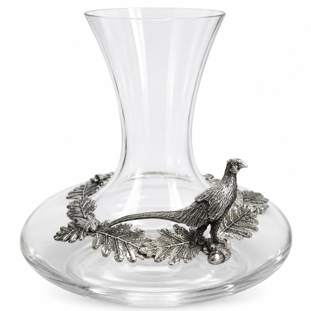 Italian Pewter trimmed Kevin's Sporting Decanters-Home/Giftware-Pheasant-Kevin's Fine Outdoor Gear & Apparel