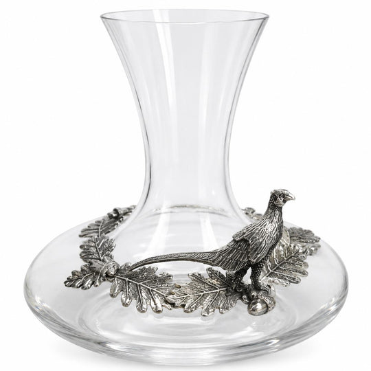 Italian Pewter trimmed Kevin's Sporting Decanters-Home/Giftware-Pheasant-Kevin's Fine Outdoor Gear & Apparel