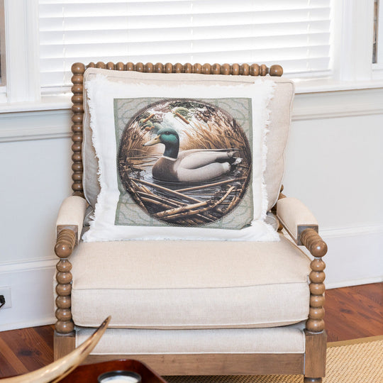 Woodland Fringe 22" x 22" Pillow-Home/Giftware-Kevin's Fine Outdoor Gear & Apparel
