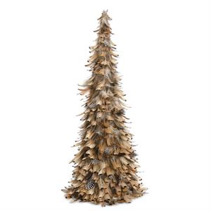 Feathered Cone Trees-Home/Giftware-LG 21"-Kevin's Fine Outdoor Gear & Apparel