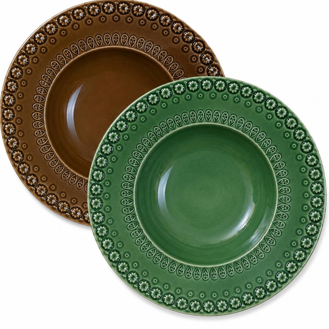 Bordallo China Soup Bowl-Home/Giftware-Brown-Kevin's Fine Outdoor Gear & Apparel