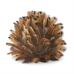 Rust Brown Feather Ball w/ Hanger-Home/Giftware-6 inch-Kevin's Fine Outdoor Gear & Apparel