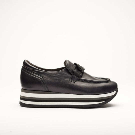 Softwaves Alina Wedge Slip On Sneaker-Footwear-Black-EU 36 | US 6-Kevin's Fine Outdoor Gear & Apparel