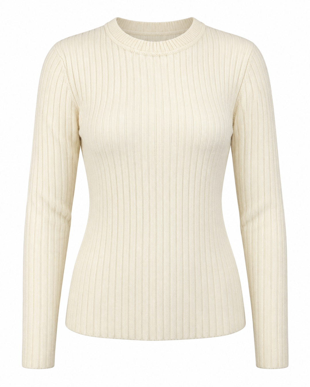 Autumn Cashmere Rib Crew