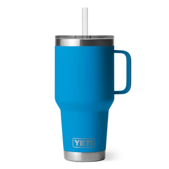 YETI Rambler 35 oz. Mug with Straw Lid-Hunting/Outdoors-BIG WAVE BLUE-Kevin's Fine Outdoor Gear & Apparel