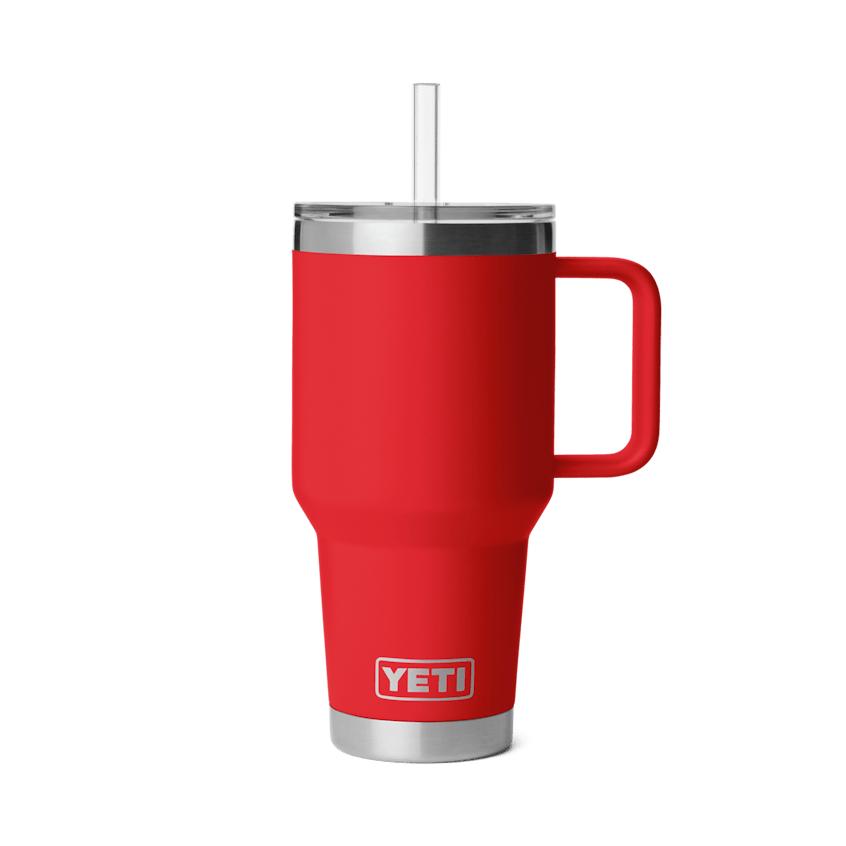 YETI Rambler 35 oz Mug with Straw Lid-Hunting/Outdoors-Rescue Red-Kevin's Fine Outdoor Gear & Apparel