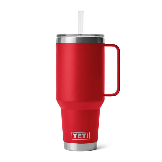 YETI Rambler 42 oz. Mug with Straw Lid-Hunting/Outdoors-RESCUE RED-Kevin's Fine Outdoor Gear & Apparel