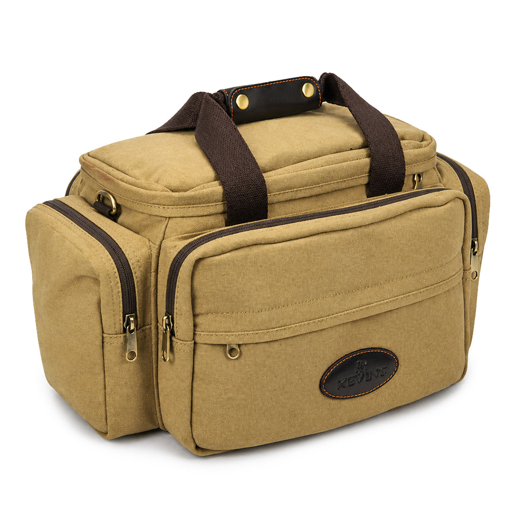 Kevin's Canvas & Leather Range Bag | Kevin's Catalog – Kevin's
