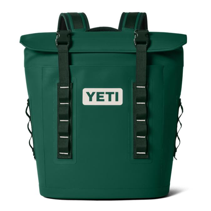 YETI Hopper M12 Backpack Soft Cooler Black Forest Green