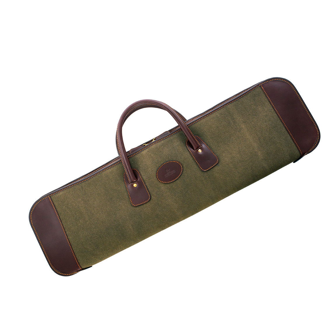 Kevin's Split Canvas Shotgun Sleeve-Hunting/Outdoors-Green/Honey-Kevin's Fine Outdoor Gear & Apparel