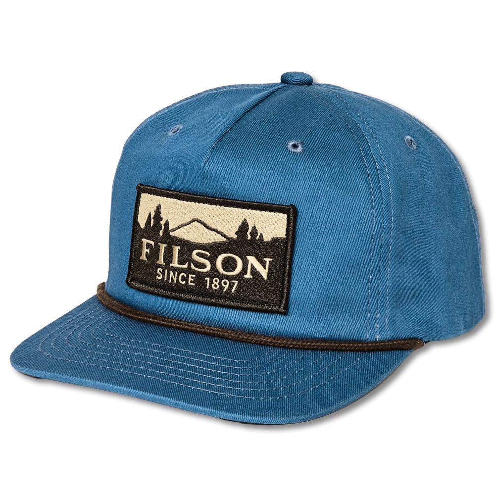 Filson Trucker Cap-Men's Accessories-Slate/Filson-Kevin's Fine Outdoor Gear & Apparel