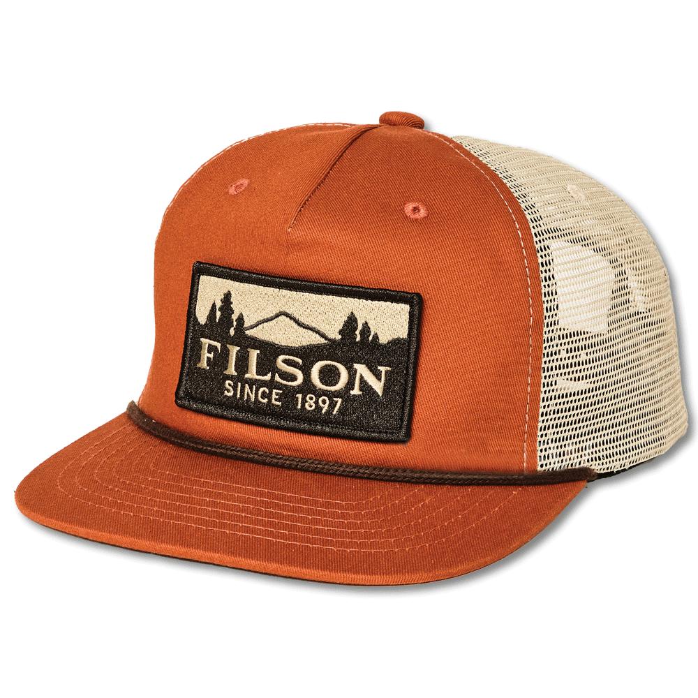 Filson Trucker Cap-Men's Accessories-Iron Rust/Filson-Kevin's Fine Outdoor Gear & Apparel