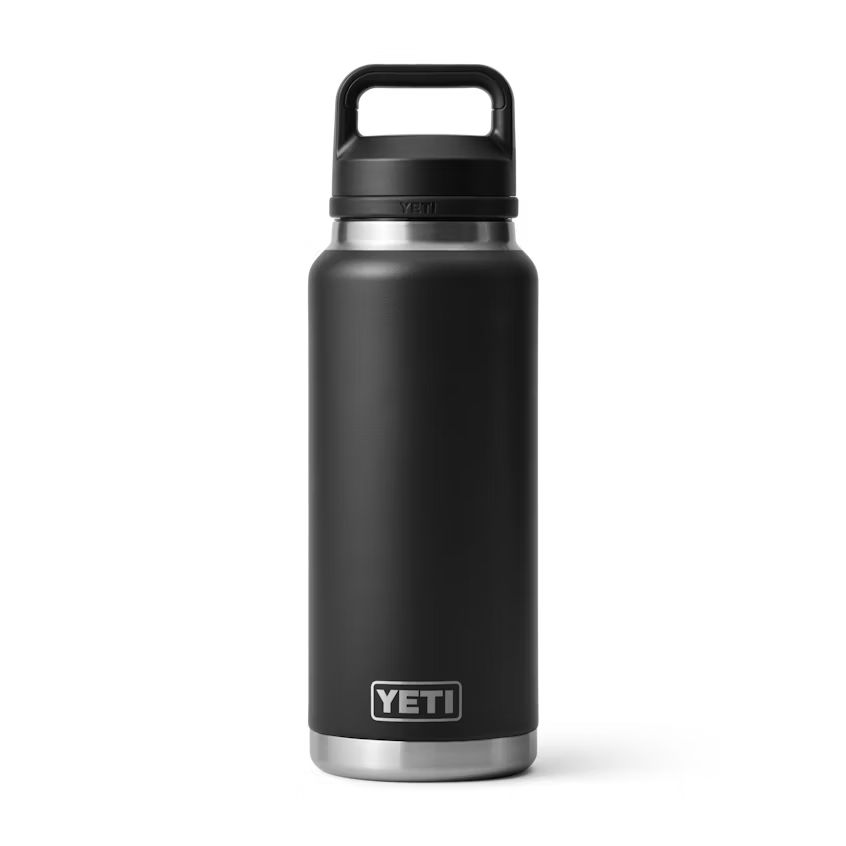 Yeti Rambler 36 oz Bottle with Bottle Chug Cap-Hunting/Outdoors-BLACK-Kevin's Fine Outdoor Gear & Apparel
