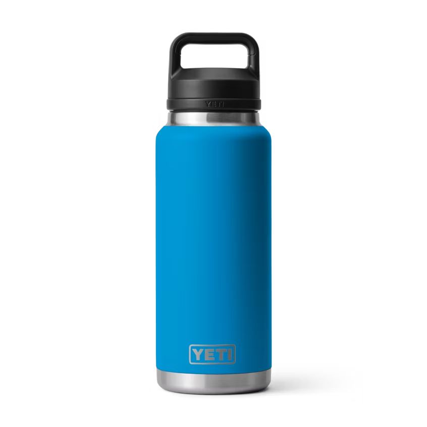 Yeti Rambler 36 oz Bottle with Bottle Chug Cap-Hunting/Outdoors-BIG WAVE BLUE-Kevin's Fine Outdoor Gear & Apparel