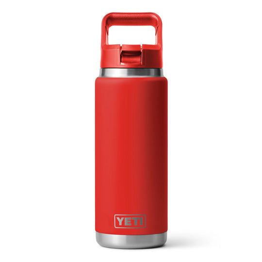 Yeti Rambler 26 oz Water Bottle with Straw Cap-Hunting/Outdoors-CANYON RED-Kevin's Fine Outdoor Gear & Apparel