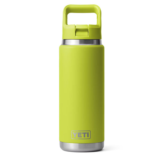 Yeti Rambler 26 oz Water Bottle with Straw Cap-Hunting/Outdoors-CHARTREUSE-Kevin's Fine Outdoor Gear & Apparel