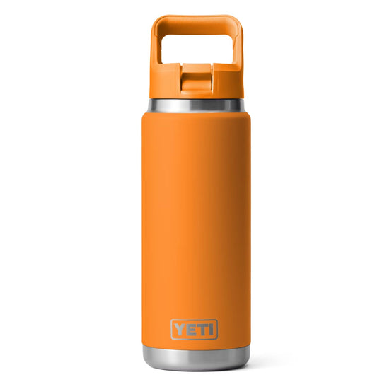 Yeti Rambler 26 oz Water Bottle with Straw Cap-Hunting/Outdoors-KING CRAB ORANGE-Kevin's Fine Outdoor Gear & Apparel